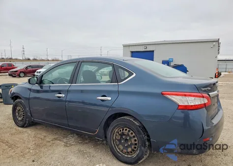 2014 Nissan Sentra S z USA, uszkodzony, nr VIN 3N1AB7AP3EL662283